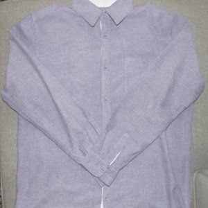 Gap Light Purple Soft Button-Down Shirt